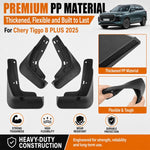 Set di 4 parafanghi per auto, For Chery Tiggo 8 PLUS 2025