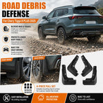 Set di 4 parafanghi per auto, For Chery Tiggo 8 PLUS 2025
