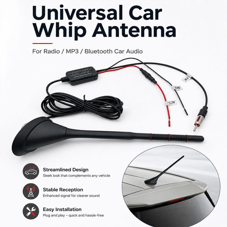 Amplificatore di segnale FM per antenna autoradio, compatibile con Volkswagen, Toyota e Honda., 88-108MHz 600 Modulator Version, 76-230MHz B Version, 88-230MHz C Version, 88-108MHz D Version, 76-230MHz E Version