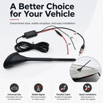 Amplificatore di segnale FM per antenna autoradio, compatibile con Volkswagen, Toyota e Honda., 88-108MHz 600 Modulator Version, 76-230MHz B Version, 88-230MHz C Version, 88-108MHz D Version, 76-230MHz E Version