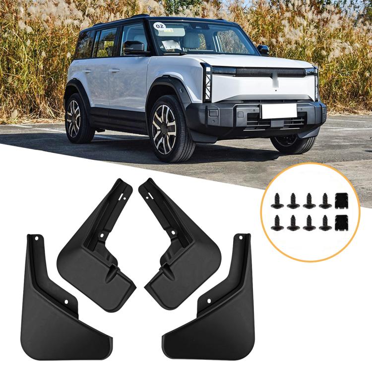 Set di 4 parafanghi per auto, For Chery Jaecoo 6 2024
