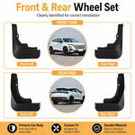 Set di 4 parafanghi per auto, For Chery Omoda 5 2022-2026