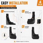 Set di 4 parafanghi per auto, For Chery Tiggo 9X 2026