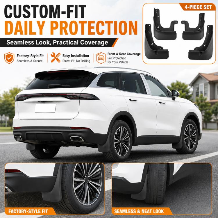 Set di 4 parafanghi per auto, For Chery Tiggo 9X 2026