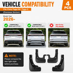 Set di 4 parafanghi per auto, For Chery Tiggo 9X 2026