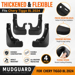 Set di 4 parafanghi per auto, For Chery Tiggo 8L / Fulwin T9 2024