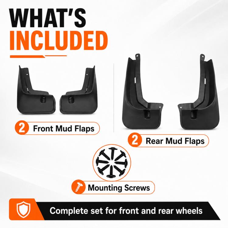 Set di 4 parafanghi per auto, For Chery Tiggo 7 Pro 2020-2023