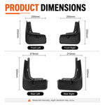 Set di 4 parafanghi per auto, For Chery Tiggo 7 Pro 2020-2023