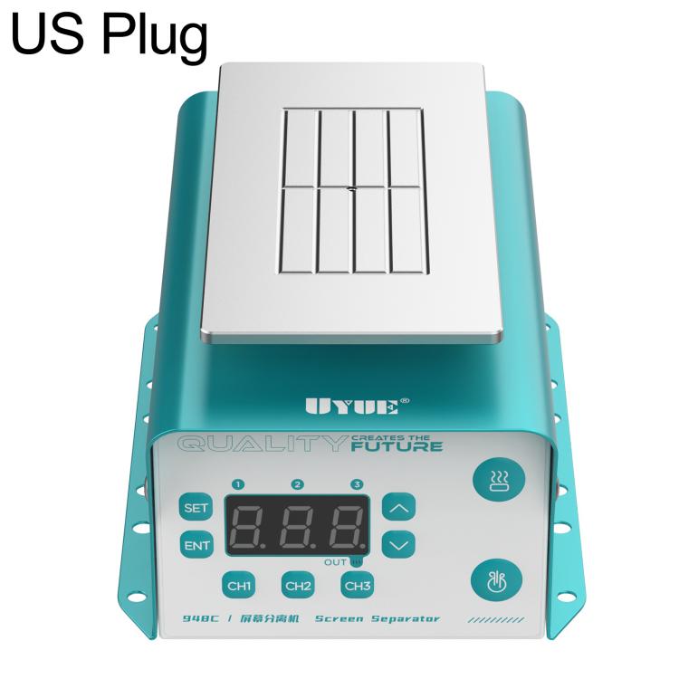Macchina per separazione a riscaldamento a temperatura costante UYUE 948C con display LCD da 7 pollici, EU Plug, US Plug