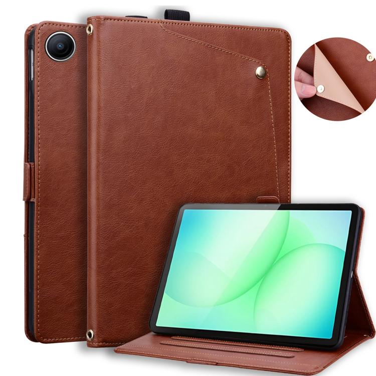 Custodia per tablet in ecopelle da tasca frontale, ideale per il lavoro., For Galaxy Tab S12 Utra /S11 Ultra /S10 Ultra, For Galaxy Tab A11+ / A9+, For Galaxy Tab A11 / A9, For Galaxy Tab S10 Lite / S10 FE / S9 FE, For Galaxy Tab S11                   ...