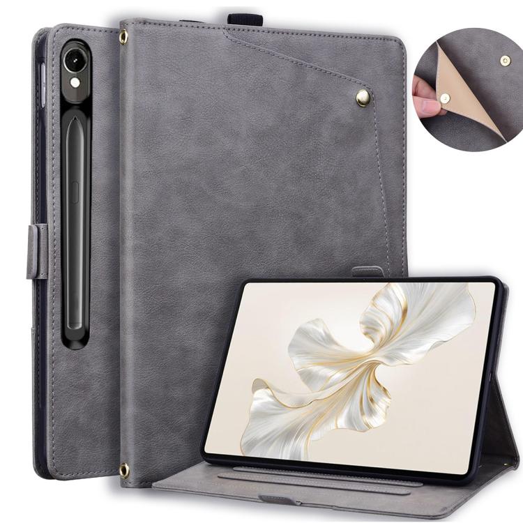 Custodia per tablet in ecopelle da tasca frontale, ideale per il lavoro., For Galaxy Tab S9 / S8 / S7, For Galaxy Tab S9+ / S8+ / S7+ / S7 FE