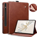 Custodia per tablet in ecopelle da tasca frontale, ideale per il lavoro., For Galaxy Tab S12 Utra /S11 Ultra /S10 Ultra, For Galaxy Tab A11+ / A9+, For Galaxy Tab A11 / A9, For Galaxy Tab S10 Lite / S10 FE / S9 FE, For Galaxy Tab S11                   ...
