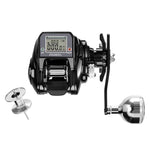 Mulinello da casting con display digitale, contatore di lenza, freno magnetico e allarme di clic della frizione., Single-Handle Left Hand, Single-Handle Right Hand, Dual-Handle Left Hand, Dual-Handle Right Hand