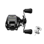 Mulinello da casting con display digitale, contatore di lenza, freno magnetico e allarme di clic della frizione., Single-Handle Left Hand, Single-Handle Right Hand, Dual-Handle Left Hand, Dual-Handle Right Hand