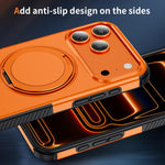 Custodia per telefono con supporto magnetico girevole a 360°, For iPhone 17 Pro Max, For iPhone 17 Pro, For iPhone 17