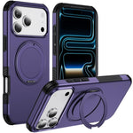 Custodia per telefono con supporto magnetico girevole a 360°, For iPhone 18 Pro, For iPhone 18 Pro Max, For iPhone 17e / 16e
