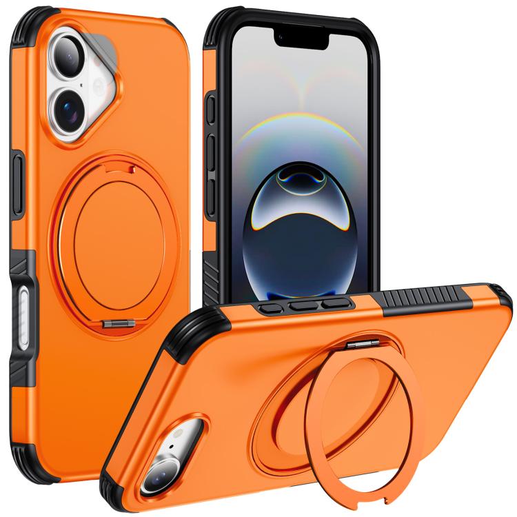Custodia per telefono con supporto magnetico girevole a 360°, For iPhone 18 Pro, For iPhone 18 Pro Max, For iPhone 17e / 16e