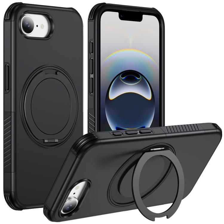 Custodia per telefono con supporto magnetico girevole a 360°, For iPhone 18 Pro, For iPhone 18 Pro Max, For iPhone 17e / 16e