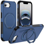 Custodia per telefono con supporto magnetico girevole a 360°, For iPhone 18 Pro, For iPhone 18 Pro Max, For iPhone 17e / 16e