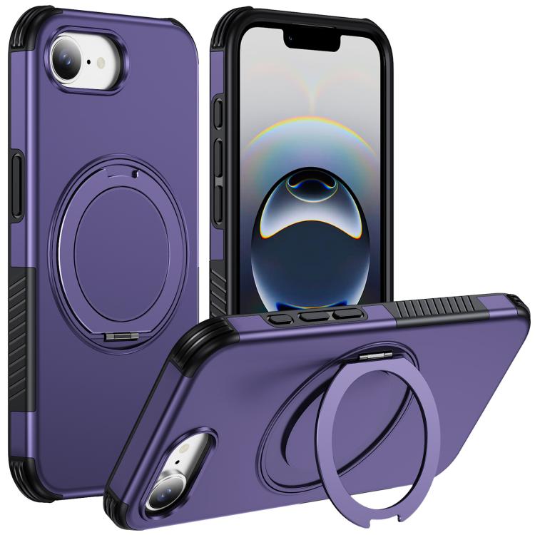 Custodia per telefono con supporto magnetico girevole a 360°, For iPhone 18 Pro, For iPhone 18 Pro Max, For iPhone 17e / 16e