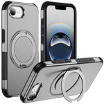 Custodia per telefono con supporto magnetico girevole a 360°, For iPhone 18 Pro, For iPhone 18 Pro Max, For iPhone 17e / 16e