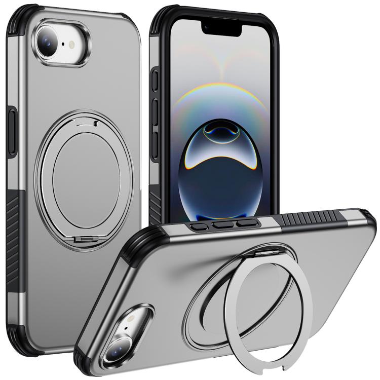 Custodia per telefono con supporto magnetico girevole a 360°, For iPhone 18 Pro, For iPhone 18 Pro Max, For iPhone 17e / 16e