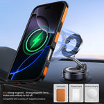 Custodia per telefono con supporto magnetico girevole a 360°, For iPhone 16 Pro Max, For iPhone 16 Pro, For iPhone 16 Plus