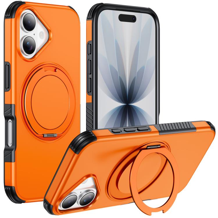 Custodia per telefono con supporto magnetico girevole a 360°, For iPhone 17 Pro Max, For iPhone 17 Pro, For iPhone 17