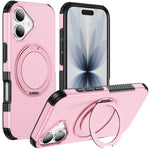 Custodia per telefono con supporto magnetico girevole a 360°, For iPhone 17 Pro Max, For iPhone 17 Pro, For iPhone 17