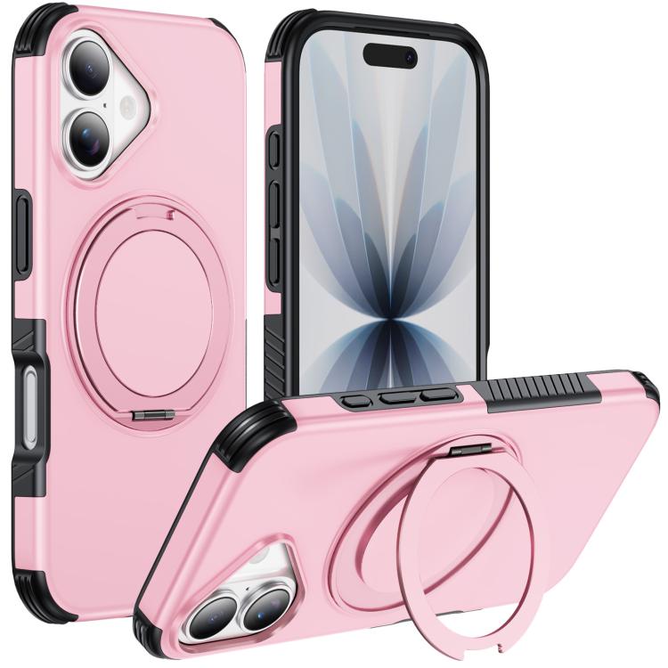 Custodia per telefono con supporto magnetico girevole a 360°, For iPhone 17 Pro Max, For iPhone 17 Pro, For iPhone 17