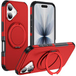 Custodia per telefono con supporto magnetico girevole a 360°, For iPhone 17 Pro Max, For iPhone 17 Pro, For iPhone 17