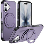 Custodia per telefono con supporto magnetico girevole a 360°, For iPhone 17 Pro Max, For iPhone 17 Pro, For iPhone 17