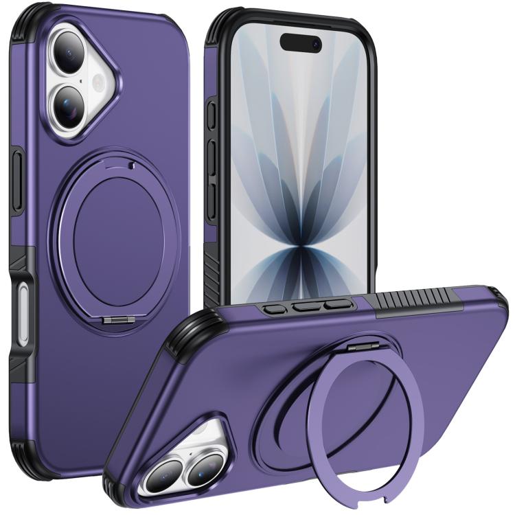 Custodia per telefono con supporto magnetico girevole a 360°, For iPhone 17 Pro Max, For iPhone 17 Pro, For iPhone 17