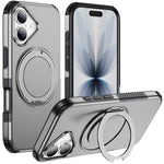Custodia per telefono con supporto magnetico girevole a 360°, For iPhone 17 Pro Max, For iPhone 17 Pro, For iPhone 17