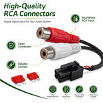 Cavo di connessione per ingresso dati audio per auto compatibile con la serie Punch P300, Data Input Connection Cable