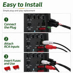 Cavo di connessione per ingresso dati audio per auto compatibile con la serie Punch P300, Data Input Connection Cable