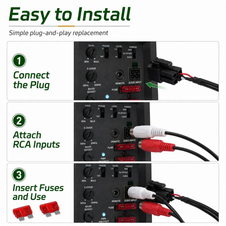 Cavo di connessione per ingresso dati audio per auto compatibile con la serie Punch P300, Data Input Connection Cable