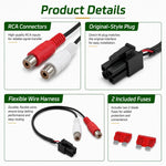Cavo di connessione per ingresso dati audio per auto compatibile con la serie Punch P300, Data Input Connection Cable