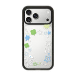 Custodia per telefono in acrilico TPU con motivo a stella e quadrifoglio., For iPhone 17e / 16e, For iPhone 17 Pro Max, For iPhone 17 Pro, For iPhone 17, For iPhone Air, For iPhone 16 Pro Max