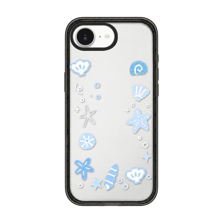 Custodia per telefono in acrilico TPU con motivo a stella e quadrifoglio., For iPhone 17e / 16e, For iPhone 17 Pro Max, For iPhone 17 Pro, For iPhone 17, For iPhone Air, For iPhone 16 Pro Max