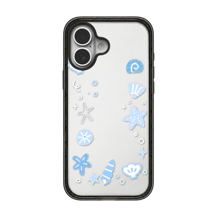 Custodia per telefono in acrilico TPU con motivo a stella e quadrifoglio., For iPhone 16 Pro, For iPhone 16 Plus, For iPhone 16, For iPhone 15 Pro Max, For iPhone 15 Pro, For iPhone 15 Plus