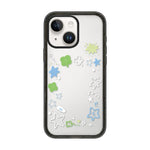 Custodia per telefono in acrilico TPU con motivo a stella e quadrifoglio., For iPhone 13 Pro, For iPhone 13, For iPhone 12, For iPhone 12 Pro Max, For iPhone 12 Pro, For iPhone 11