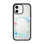 Custodia per telefono in acrilico TPU con motivo a stella e quadrifoglio., For iPhone 13 Pro, For iPhone 13, For iPhone 12, For iPhone 12 Pro Max, For iPhone 12 Pro, For iPhone 11