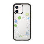 Custodia per telefono in acrilico TPU con motivo a stella e quadrifoglio., For iPhone 13 Pro, For iPhone 13, For iPhone 12, For iPhone 12 Pro Max, For iPhone 12 Pro, For iPhone 11