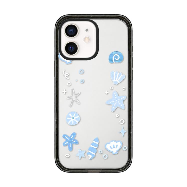 Custodia per telefono in acrilico TPU con motivo a stella e quadrifoglio., For iPhone 13 Pro, For iPhone 13, For iPhone 12, For iPhone 12 Pro Max, For iPhone 12 Pro, For iPhone 11