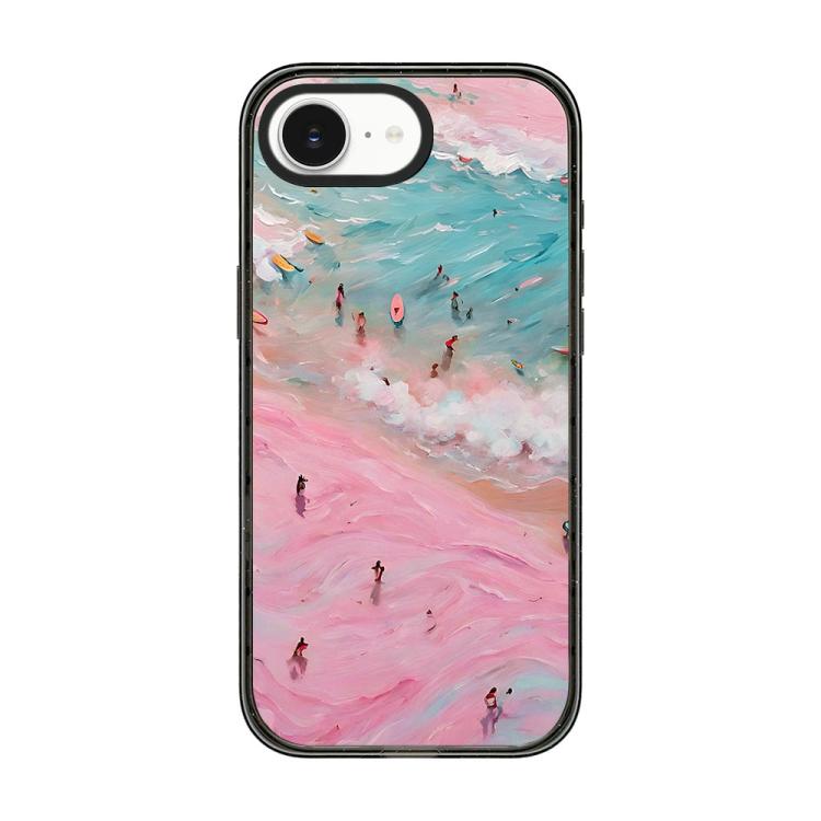 Custodia per telefono in TPU acrilico con motivo spiaggia estiva., For iPhone 17e / 16e, For iPhone 17 Pro Max, For iPhone 17 Pro, For iPhone 17, For iPhone Air, For iPhone 16 Pro Max