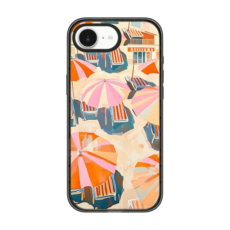 Custodia per telefono in TPU acrilico con motivo spiaggia estiva., For iPhone 17e / 16e, For iPhone 17 Pro Max, For iPhone 17 Pro, For iPhone 17, For iPhone Air, For iPhone 16 Pro Max