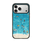 Custodia per telefono in TPU acrilico con motivo spiaggia estiva., For iPhone 17e / 16e, For iPhone 17 Pro Max, For iPhone 17 Pro, For iPhone 17, For iPhone Air, For iPhone 16 Pro Max