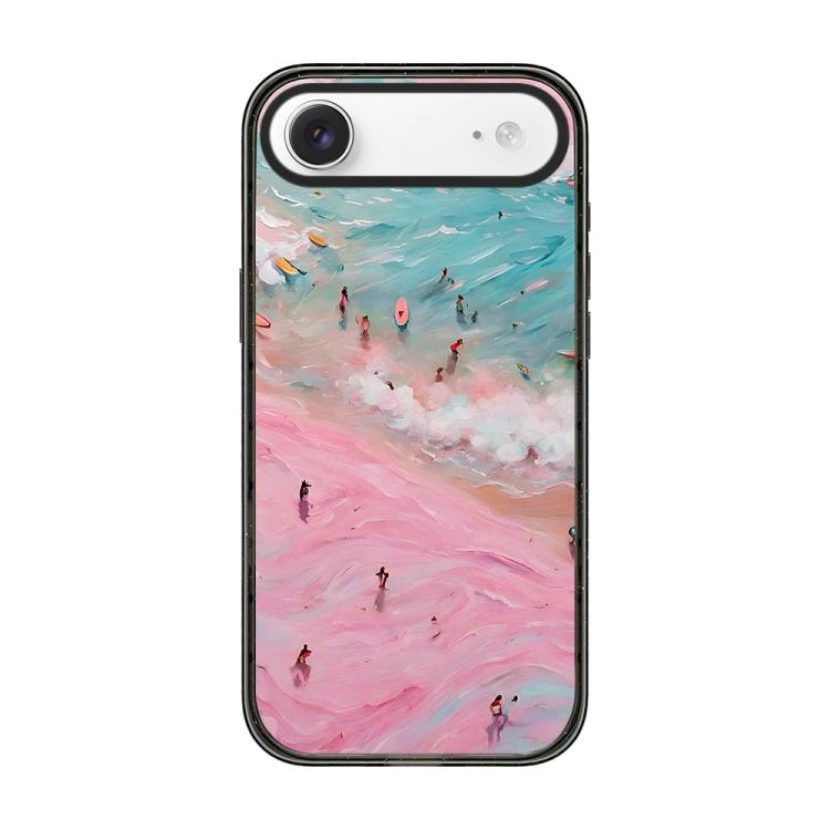 Custodia per telefono in TPU acrilico con motivo spiaggia estiva., For iPhone 17e / 16e, For iPhone 17 Pro Max, For iPhone 17 Pro, For iPhone 17, For iPhone Air, For iPhone 16 Pro Max
