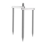 Picchetto antivento staccabile per ombrellone con filettatura universale da 12 mm, Chrome-Plated 23cm 2-Prong, Chrome-Plated 23cm 3-Prong, Chrome-Plated 30cm 2-Prong, Chrome-Plated 30cm 3-Prong, Stainless Steel 23cm 2-Prong, Stainless Steel 23cm 3-Pron...